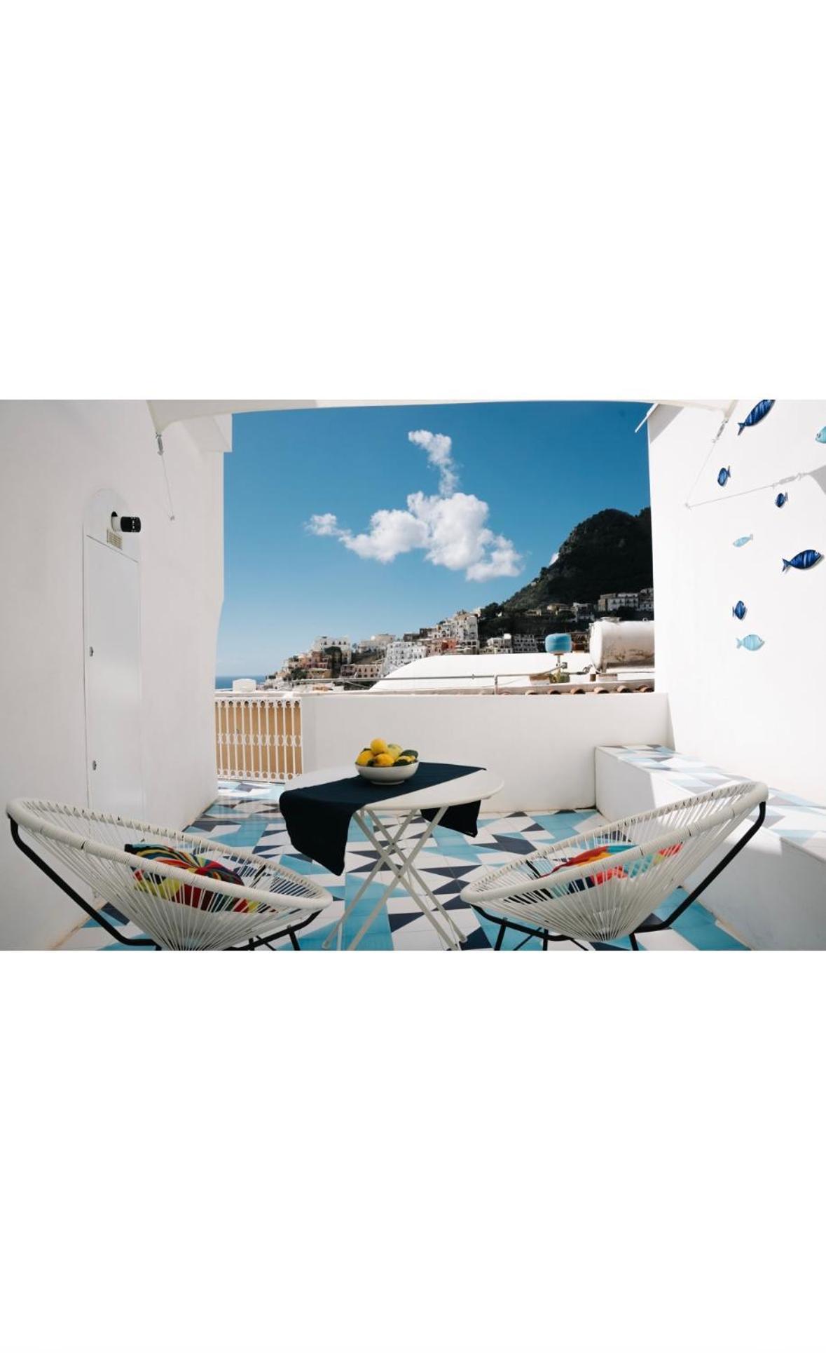 La Pigolina Blue Apartment Positano Bagian luar foto
